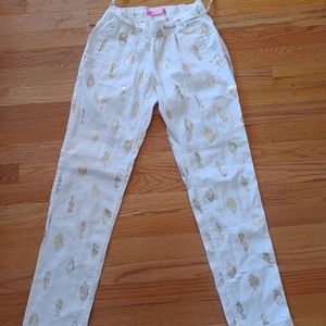 Lilly Pulitzer linen Aden pants